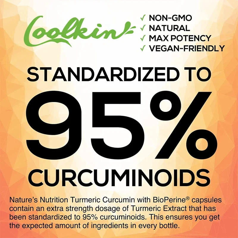 Curcumin Supplement with Black - Turmeric Curcumin Capsule recension och pris