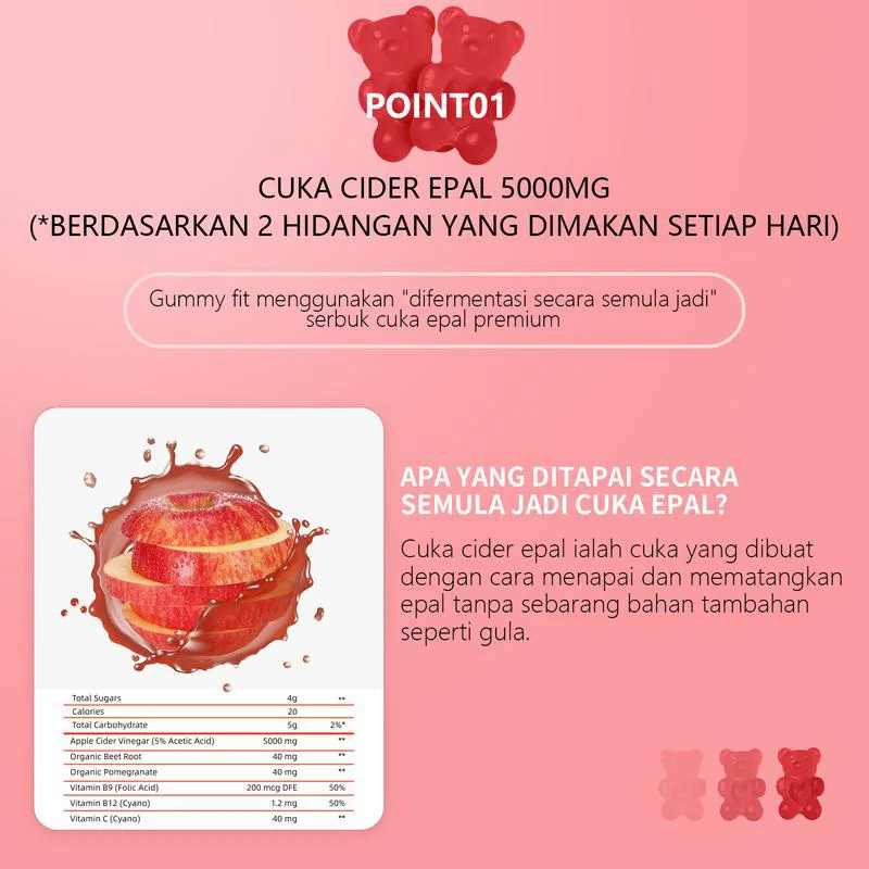Apple Cider Vinegar Gummies -  - Apple Cider Vinegar Pill recension och pris