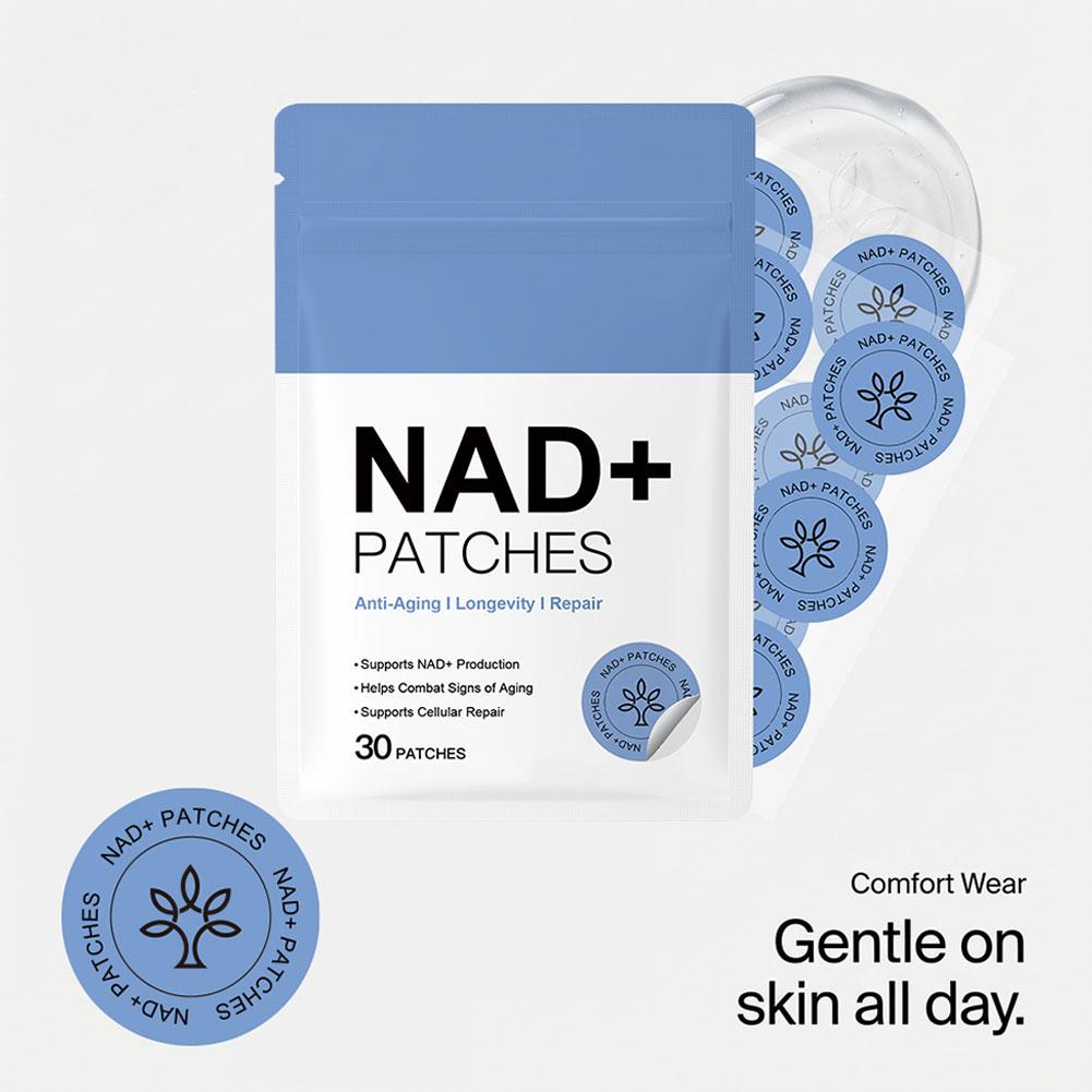 NAD+ Transdermal Patches with  - Green Tea Extract Fat recension och pris