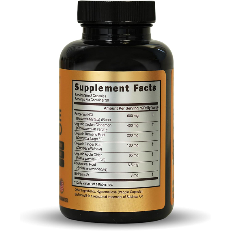 Berberine, hydrochloric acid,  - Apple Cider Vinegar Pill recension och pris