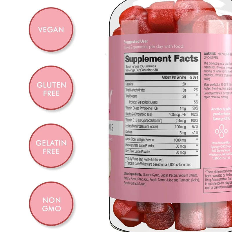 60 Count Apple Cider Vinegar G - Apple Cider Vinegar Pill recension och pris