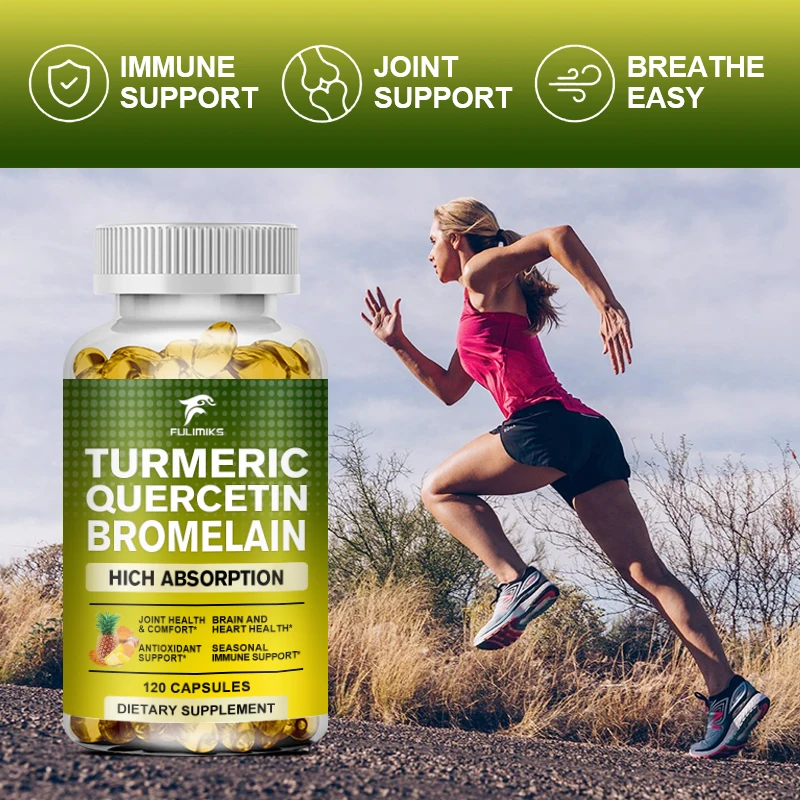 Buy 2 Get 2 Free! Turmeric Que - Turmeric Curcumin Capsule recension och pris