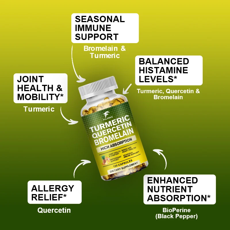 Buy 2 Get 2 Free! Turmeric Que - Turmeric Curcumin Capsule recension och pris