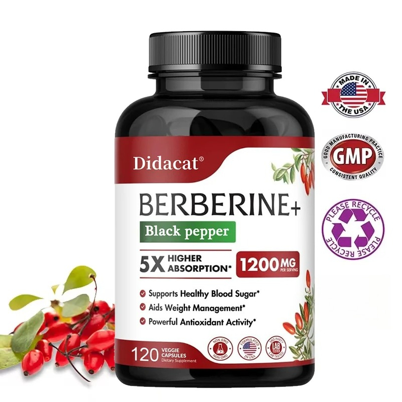 Berberine HCl Supplement - for - Apple Cider Vinegar Pill recension och pris