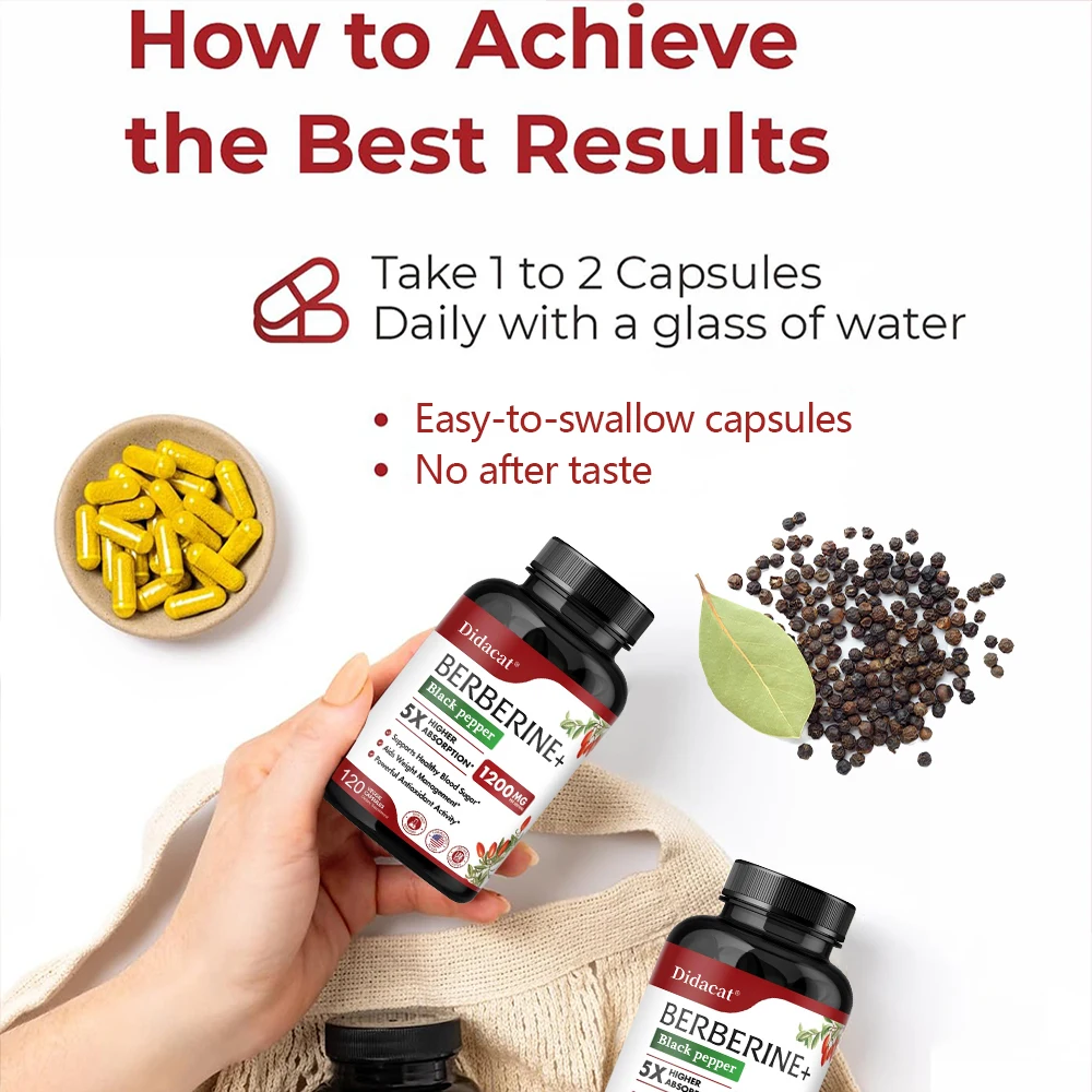 Berberine HCl Supplement - for - Apple Cider Vinegar Pill recension och pris