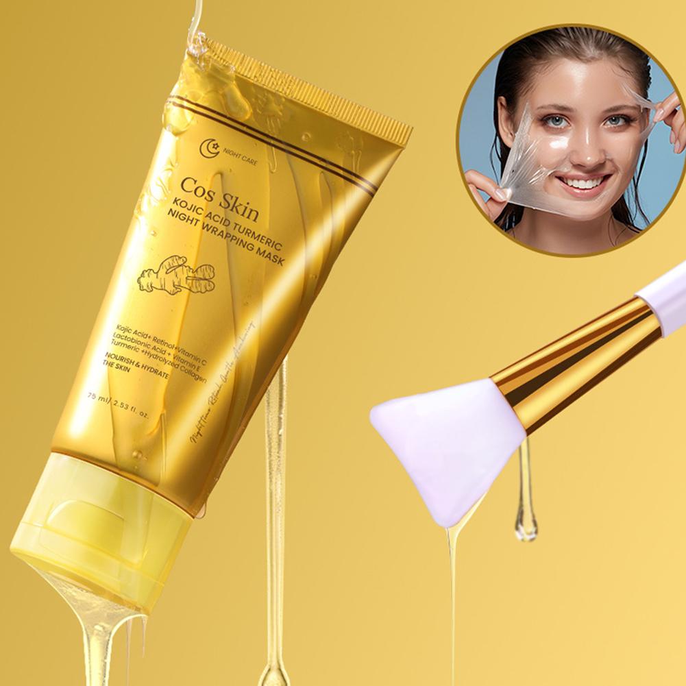 Kojic Acid Turmeric Wrapping P - Turmeric Curcumin Capsule recension och pris