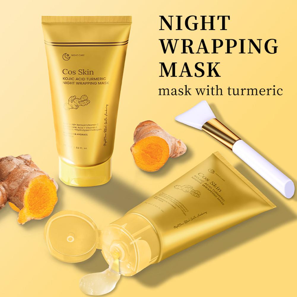 Kojic Acid Turmeric Wrapping P - Turmeric Curcumin Capsule recension och pris