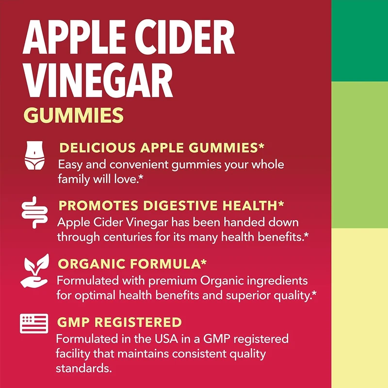 Organic Apple Cider Vinegar Gu - Apple Cider Vinegar Pill recension och pris