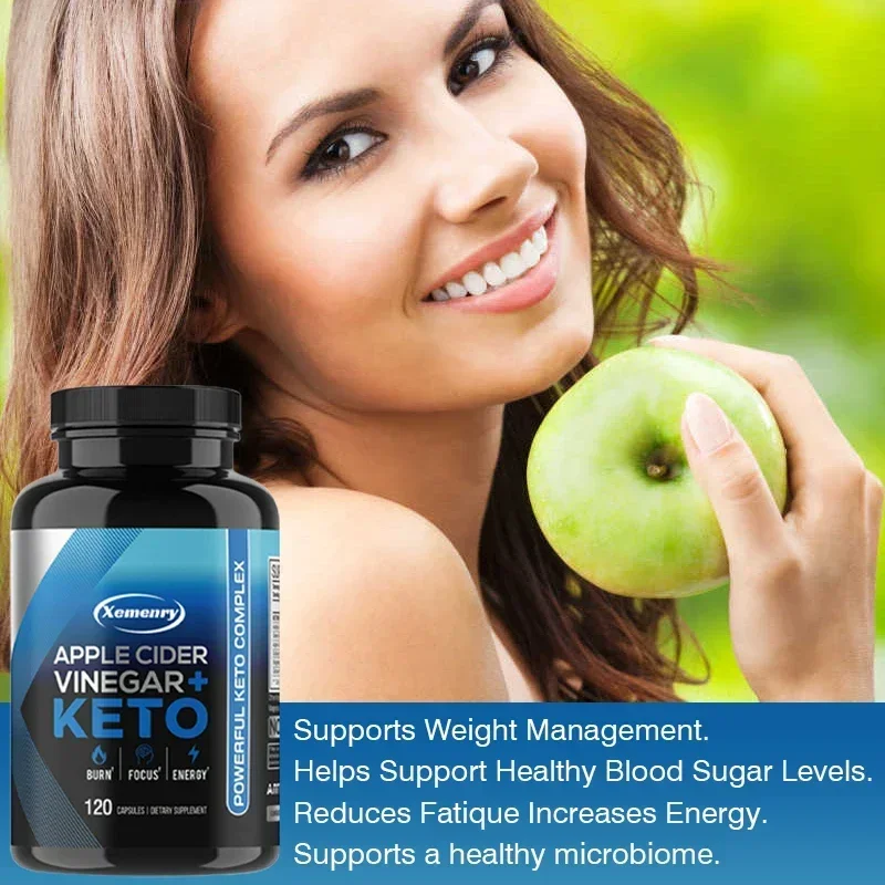 Keto Apple Cider Vinegar Capsu - Apple Cider Vinegar Pill recension och pris