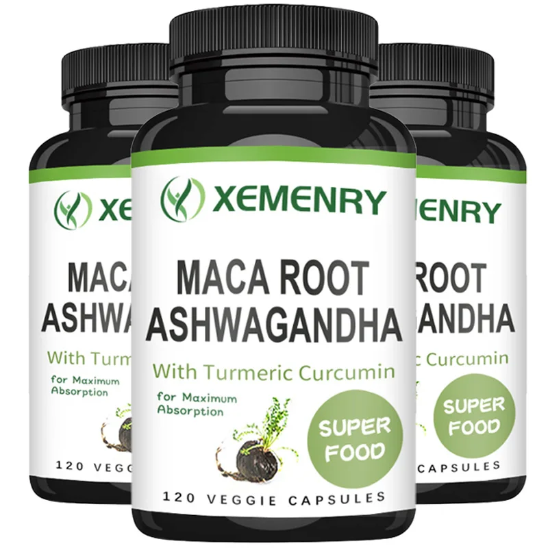 Men's Supplement - Maca Root + - Turmeric Curcumin Capsule recension och pris