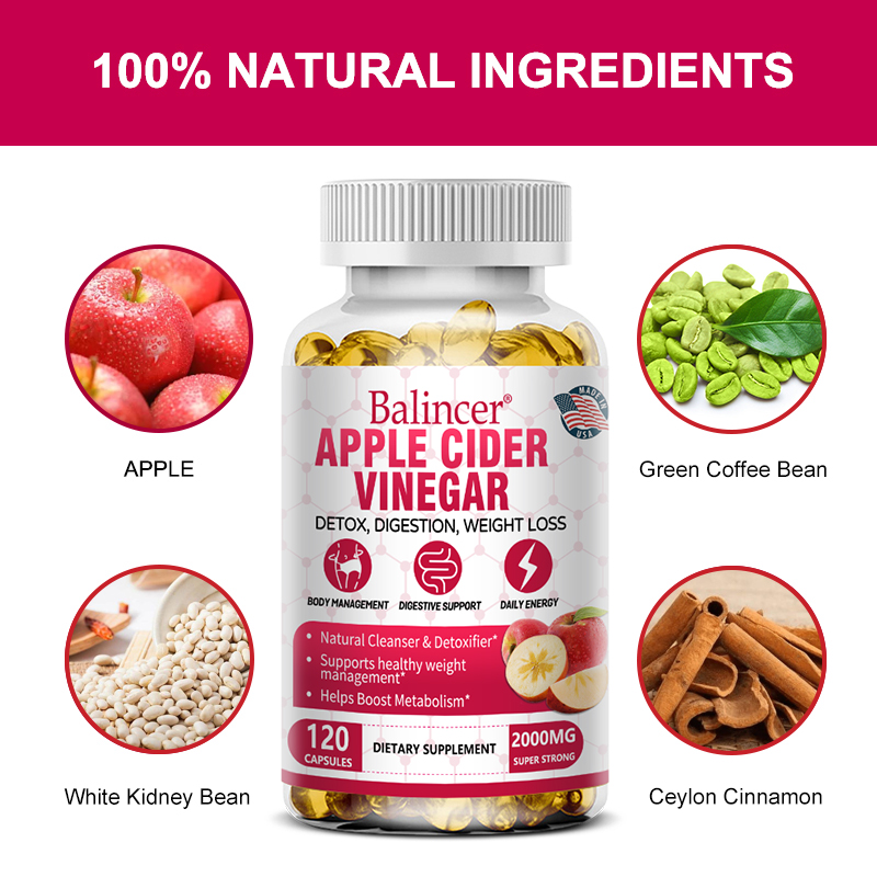 Apple Cider Vinegar-with Magne - Apple Cider Vinegar Pill recension och pris