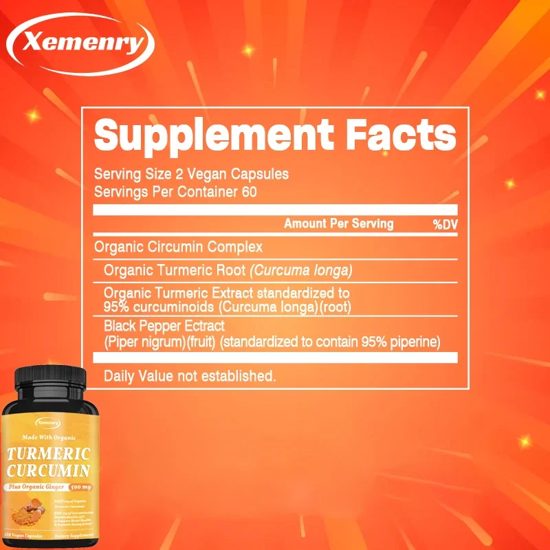 Turmeric Curcumin with Black P - Turmeric Curcumin Capsule recension och pris