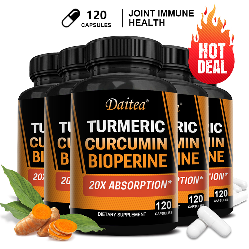 Turmeric Curcumin with BioPeri - Turmeric Curcumin Capsule recension och pris