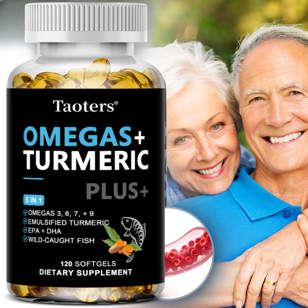 Omega 3 6 9 Supplement Plus -  - Turmeric Curcumin Capsule recension och pris