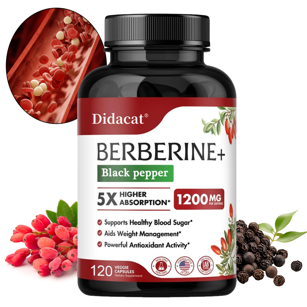 Berberine Supplement 1200mg -  - Apple Cider Vinegar Pill recension och pris