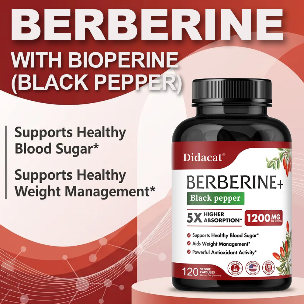Berberine Supplement 1200mg -  - Apple Cider Vinegar Pill recension och pris
