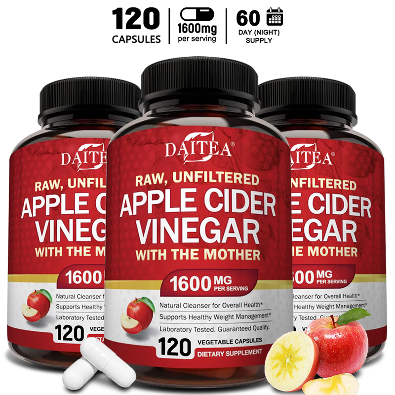 Apple Cider Vinegar 1600 mg wi - Apple Cider Vinegar Pill recension och pris
